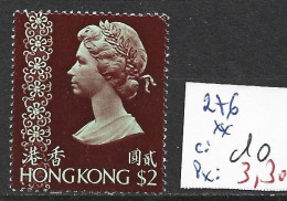 HONG KONG 276 ** Côte 10 € - Neufs