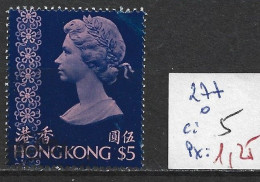 HONG KONG 277 Oblitéré Côte 5 € - Used Stamps
