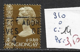 HONG KONG 310 Oblitéré Côte 14 € - Used Stamps