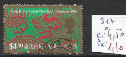 HONG KONG 317 Oblitéré Côte 4.50 € - Used Stamps