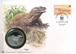 Indonézia DN (1991) "A Világ Vadvédelmi Alap (WWF) 30. évfordulója - Varanus Komodoensis (Komodói Varánusz)" Kétoldalas  - Zonder Classificatie