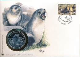 Nagy-Britannia / Tristan Da Cunha DN (1991) "A Világ Vadvédelmi Alap (WWF) 30. évfordulója - Arctocephalus Tropicalis (S - Non Classificati