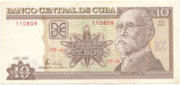 Kuba 2003. 10P T:F Folt Cuba 2003. 10 Pesos C:F Spot Krause P#117f - Unclassified