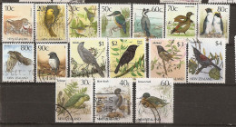 New Zealand Oiseaux Birds Obl - Used Stamps