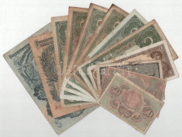 Szovjetunió 1919-1947. 12db-os Bankjegytétel T:F,VG Soviet Union 1919-1947. 12pcs Banknote Lot C:F,VG - Zonder Classificatie