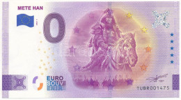 Törökország 2022. 0E "Mete Han" Szuvenír Bankjegy T:UNC  Turkey 2022. 0 Euro "Mete Han" Souvenir Banknote C:UNC - Non Classés