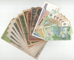 Vegyes 20db-os Bankjegy Tétel, Benne Főleg Német és Szerb Bankjegyek T:F,VG Mixed 20pcs Of Paper Money Lot, With German  - Ohne Zuordnung