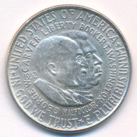 Amerikai Egyesült Államok 1952. 1/2$ Ag "George Washington Carver - Booker T. Washington" Tanúsítvánnyal T:XF Patina, Ki - Ohne Zuordnung