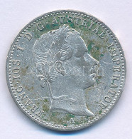 Ausztria 1857A 1/4Fl Ag "Ferenc József" T:XF,VF Patina Austria 1857A 1/4 Florin Ag "Franz Joseph" C:XF,VF Patina Krause  - Unclassified