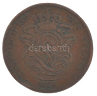 Belgium 1870. 2c Cu T:VF Ph. Belgium 1870. 2 Cents Cu C:VF Edge Error Krause KM#35.1 - Non Classificati