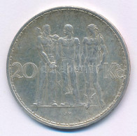 Csehszlovákia 1933. 20K Ag T:XF Patina Czechoslovakia 1933. 20 Korun Ag C:XF Patina Krause KM#17 - Sin Clasificación