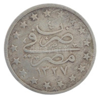 Egyiptom 1911. 1Q Cu-Ni "V. Mehmed" T:VF Patina Egypt 1911. 1 Qirsh Cu-Ni "Mehmed V" C:VF Patina Krause KM#306 - Zonder Classificatie