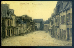 Cpa Du 56 Guéméné -- Rue Principale STEP26 - Guemene Sur Scorff