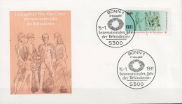 BRD FRG RFA - Jahr Der Behinderten (Mi.Nr. 1083) 1981 - Illustrierter FDC - 1981-1990