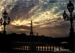ALBERT MONIER PARIS Le Pont Alexandre III Et La Tour Eiffel - Monier