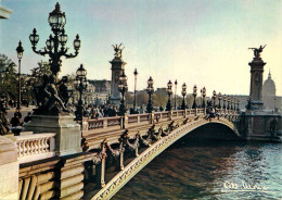 ALBERT MONIER PARIS Le Pont Alexandre III Et Les Invalides - Monier