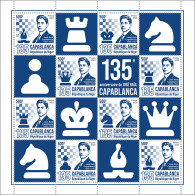 Niger  2023 José Raúl Capablanca. (229) OFFICIAL ISSUE - Echecs