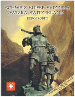 Svájc 2003. 1c-2E (8xklf) Próbaveret Forgalmi Sor Karton Dísztokban T:UNC  Switzerland 2003. 1 Ceros - 2 Europ (8xdiff)  - Unclassified