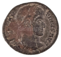 Római Birodalom / Ticinum / I. Constantinus 320-321. Follis Bronz (2,98g) T:XF,VF Roman Empire / Ticinum / Constantine I - Ohne Zuordnung