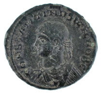 Római Birodalom / Thesszaloniki / II. Constantinus 324. Follis Bronz (2,98g) T:XF,VF Roman Empire / Thessalonica / Const - Ohne Zuordnung