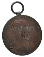 1898. "Jubileumi Emlékérem A Fegyveres Erő Számára / Signum Memoriae (AVSTR)" Bronz Kitüntetés Mellszalag Nélkül T:XF Pa - Sin Clasificación