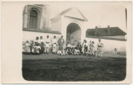 * T4 Ismeretlen Erdélyi (?) Település, Vártemplom / Transylvanian Folklore, Castle Church. Photo (EM) - Ohne Zuordnung