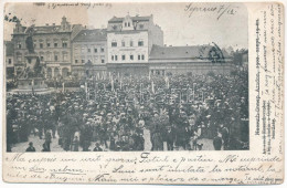 T4 1904 Arad, Kossuth ünnep 1902. Szeptember 19-én. Az Aradi Kossuth Szobor Alapra, Kiadja A Gyűjtő-bizottság, Kuttn Gyu - Zonder Classificatie