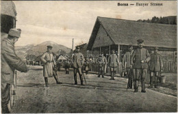 * T2/T3 Borsa, Banyer Strasse / Utca Katonákkal / Street With Soldiers (Rb) - Ohne Zuordnung