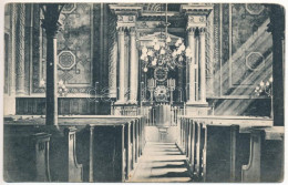 T3 Arad, Zsidó Templom, Zsinagóga, Belső. Pichler Sándor Kiadása / Synagogue, Interior (kopott Sarkak / Worn Corners) - Unclassified