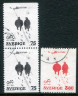 SWEDEN 1977 Oskar Andersson Birth Centenary  Used.  Michel 981-82 - Gebraucht