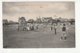 SAINT PAIR SUR MER - LA PARTIE DE TENNIS SUR LA PLAGE - 50 - Saint Pair Sur Mer