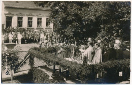 * T3 Beszterce, Bistritz, Bistrita; Román Katonai ünnepség / Romanian Military Parade. Photo (ragasztónyom / Glue Marks) - Ohne Zuordnung