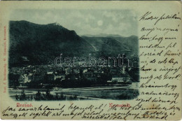 T2/T3 1900 Brassó, Kronstadt, Brasov; Látkép. W. Hiemesch Kiadása / General View (EK) - Ohne Zuordnung