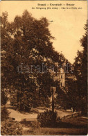 * T2/T3 1913 Brassó, Kronstadt, Brasov; Am Königsweg (Die Linde) / Hársfa A Király úton, Villa. Grünfeld Samu Kiadása /  - Sin Clasificación