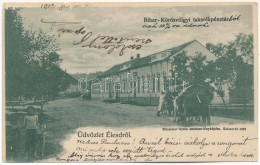 T4 1902 Élesd, Alesd; Bihar-Körösvölgyi Takarékpénztár. Strommer Gyula Amateur Fényképész / Savings Bank (b) - Unclassified