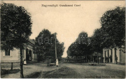 ** T2 Gurahonc, Honctő, Gurahont; Nagyvendéglő, Korzó. Goldenberg Manó Felvétele (Brád) / Restaurant, Street View, Corso - Non Classés