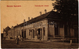 T2/T3 1911 Gyorok, Ghioroc; Nádasdy Tér, Eichner Adolf és Fia üzlete, Szálloda. W.L. 3094-3082. / Square, Shops, Hotel ( - Unclassified