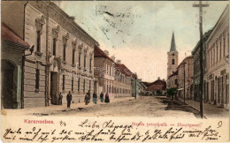 T4 1902 Karánsebes, Caransebes; Strada Principala / Hauptgasse / Fő Utca / Main Street (EM) - Unclassified