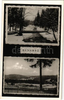 ** T2 Kommandó, Komandó, Comando, Comandau; Látkép Télen, Fahíd. Lichtenstein Henrik Kiadása / General View In Winter, W - Unclassified