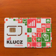 Poland - Klucz Mobile (standard, Micro, Nano SIM) - GSM SIM - Mint - Poland