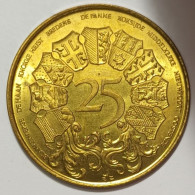 Belgique - Jeton D'échange - 25 Westvlaander - 25 Francs (25 BEF) - 1980 - Ohne Datum