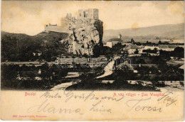 T3 1906 Beckó, Beczkó, Beckov; Vágvölgy, Beczkói Vár. Gansel Lipót Kiadása / Waagthal, Burg Beczko / Povazie, Beckovsky  - Sin Clasificación