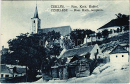 T2/T3 1928 Cseklész, Ceklís, Bernolákovo; Rim. Kath. Kostol / Római Katolikus Templom / Catholic Church (EK) - Sin Clasificación