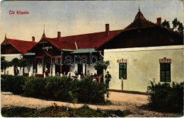 T3/T4 1923 Csíz, Csízfürdő, Kúpele Cíz; Hermin Lak / Villa, Spa (szakadás / Tear) - Ohne Zuordnung