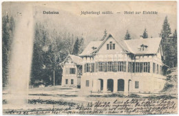 T4 1908 Dobsina, Dobschau; Jégbarlangi Szálloda / Hotel Zur Eishöhle (b) - Non Classés