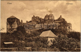 T2/T3 1914 Fülek, Filakovo; Várrom. Krämer Jeremiás Kiadása / Filakovsky Hrad / Castle Ruins (EK) - Non Classificati