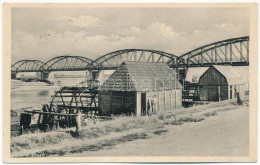 T2/T3 Galgóc, Frasták, Hlohovec; Mlynky Na Váhu / Hajómalom A Vágon, Híd / Váh River With Floating Ship Mills (boat Mill - Unclassified