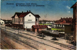 * T4 Komárom, Komárnó; Újkomáromi Vasútállomás / Railway Station (r) - Non Classificati