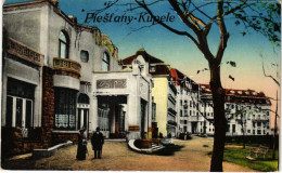 T2 1933 Pöstyén-fürdő, Pistyan, Kúpele Piestany; Fürdő és Szálloda. Vasúti Levelezőlapárusítás 65. 1917. / Hotel Spa - Non Classés