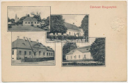 T2/T3 1912 Rozgony, Rozhanovce (Kassa, Kosice); Kastély, Kúria. Fogyasztási Szövetkezet Kiadása / Castle (EK) - Sin Clasificación